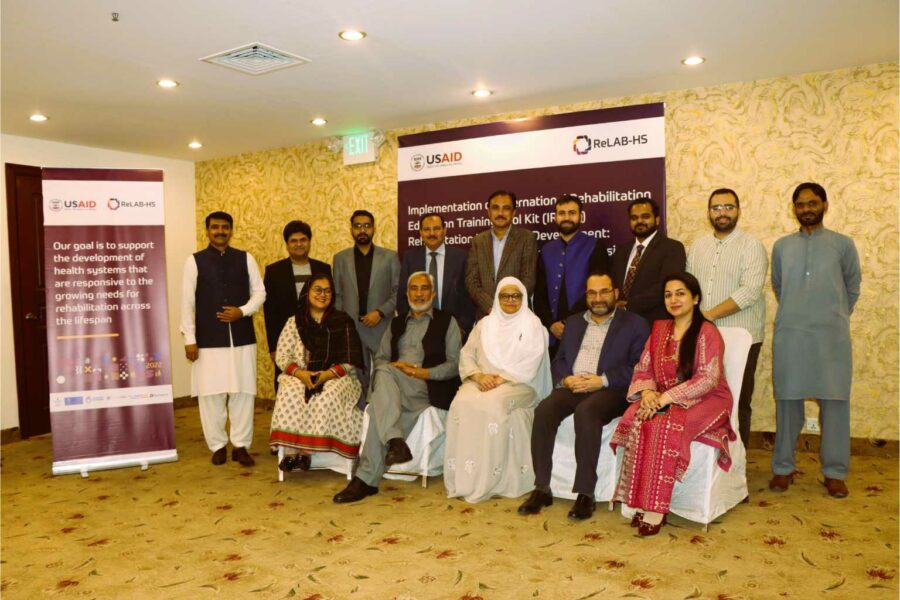 Strengthening Pakistan’s rehabilitation workforce through interprofessional collaboration
