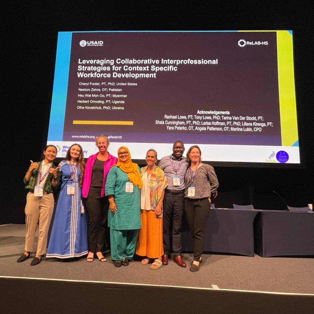 IRETT team at World Physio conference 2023