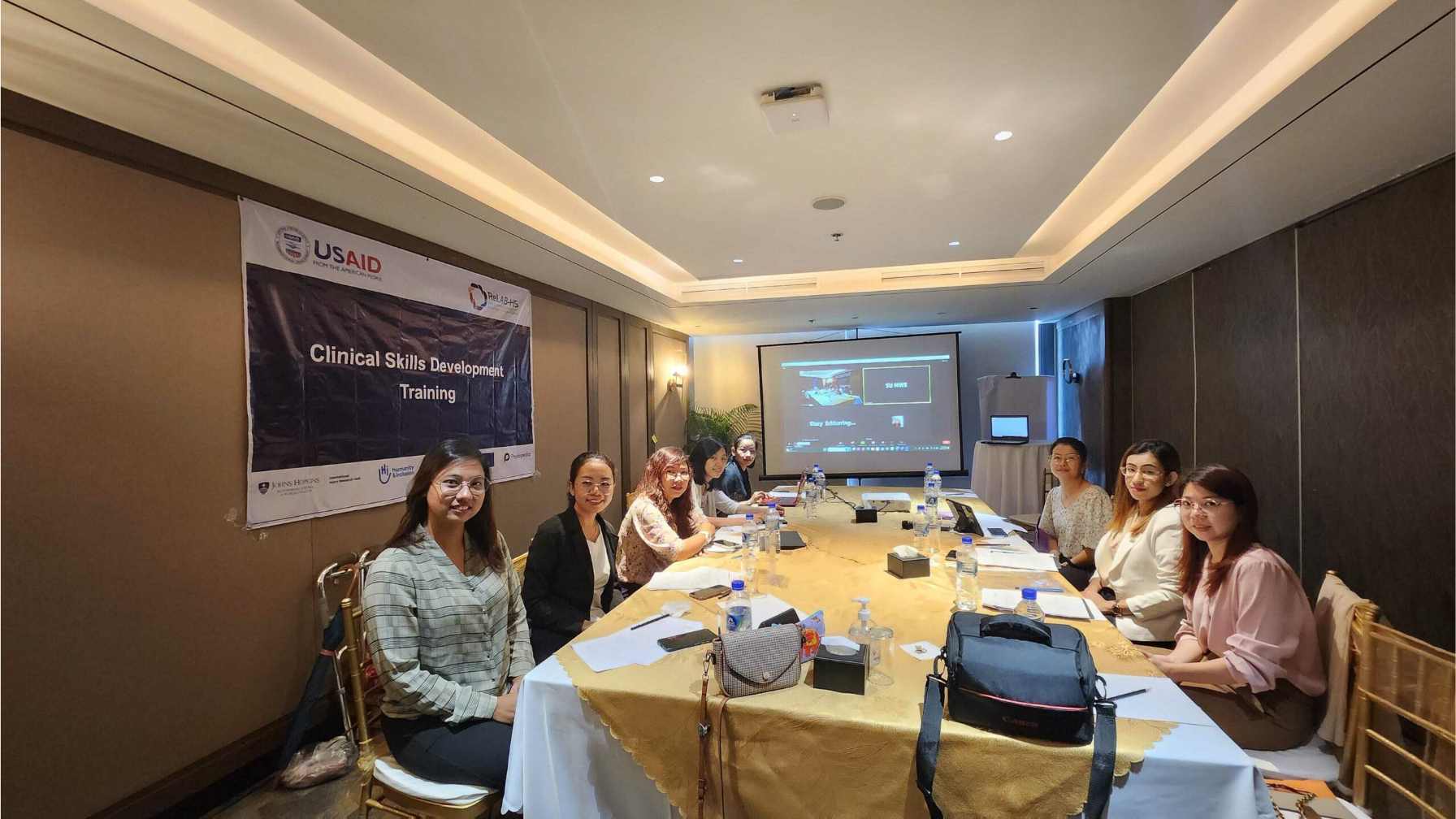 Virtual clinical training Burma