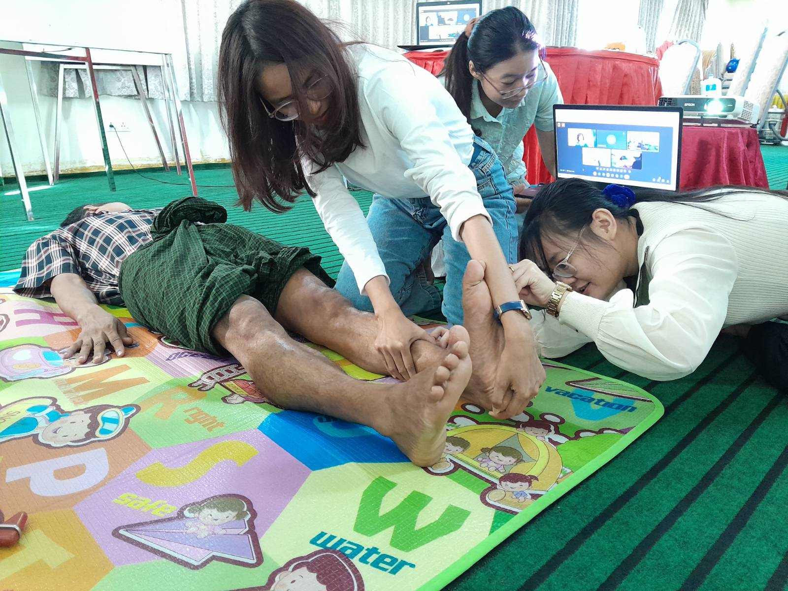 Stroke training Burma